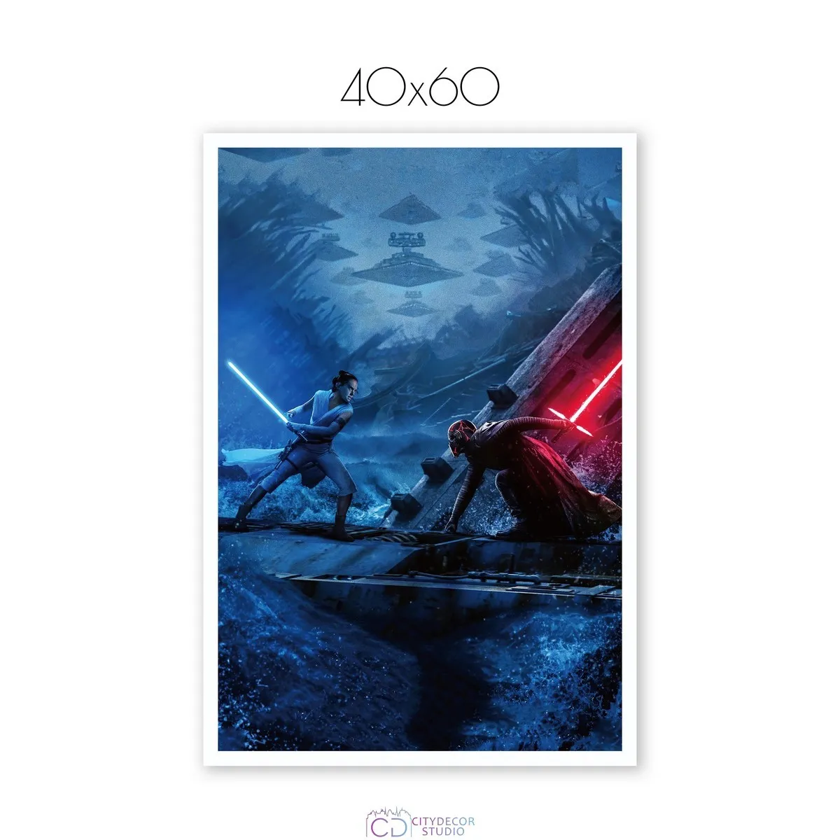 Постер Citydecor Звездные воины арт. 6 (1 постер 40x60 см без рамы)
