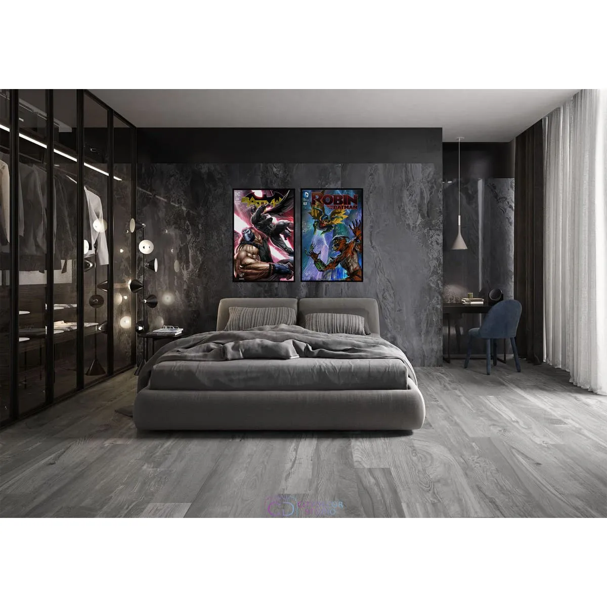 Набор постеров Citydecor Batman арт. 2 (2 постера размером 40x60 см без рам)