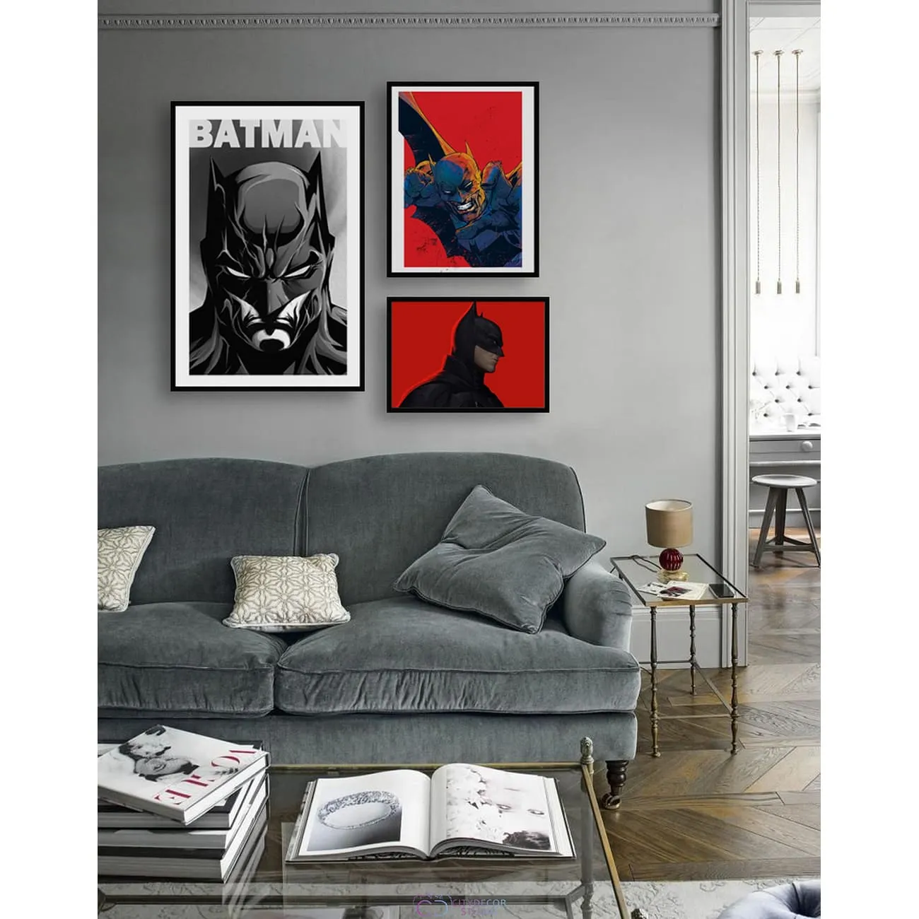 Набор постеров Citydecor Batman арт. 5 (по 1 постеру размером 21x30, 30x40 и 40x60 см без рам)