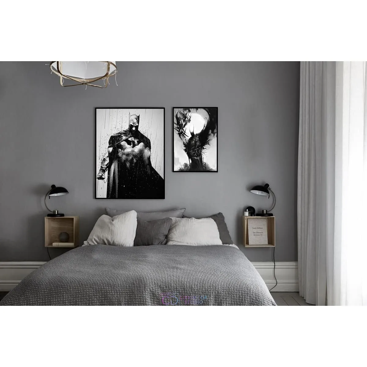Набор постеров Citydecor Batman арт. 6 (по 1 постеру размером 21x30 и 30x40 см без рам)