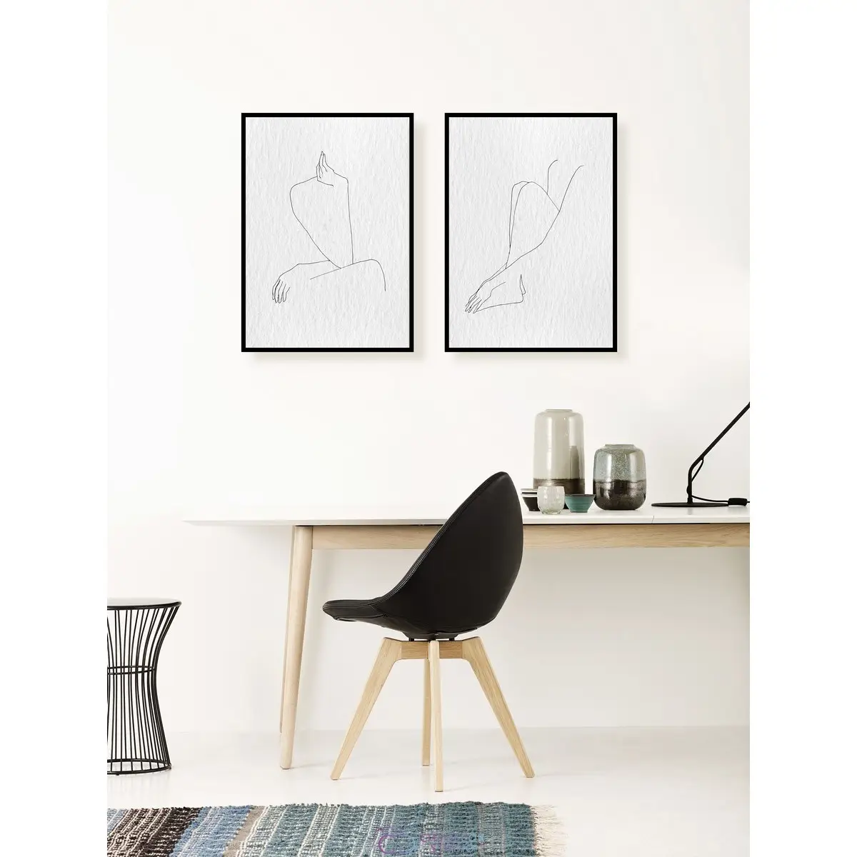 Набор постеров Citydecor Body арт. 7 (2 постера размером 21x30 см без рам)