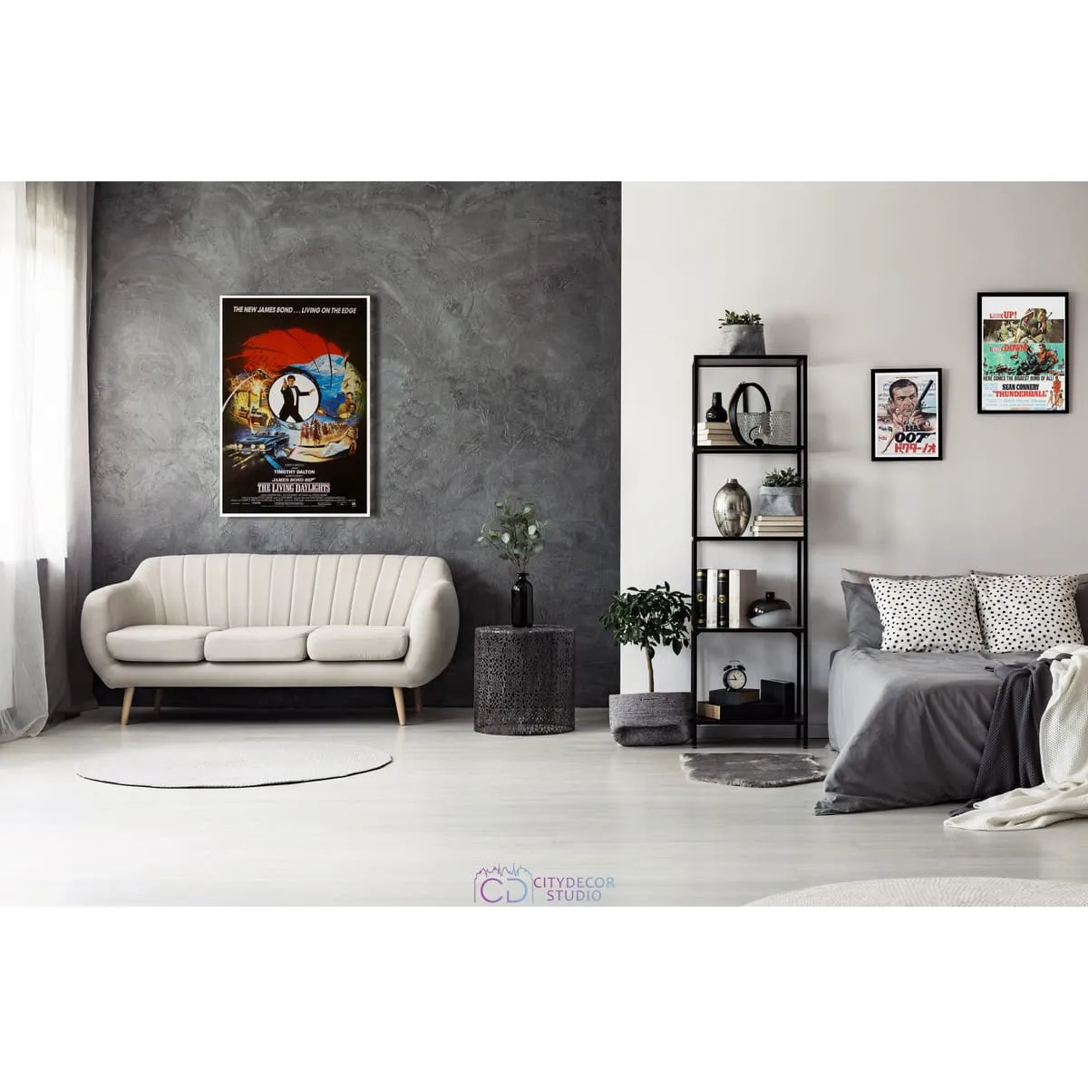 Набор постеров Citydecor Джеймс Бонд арт. 5 (по 1 постеру размером 21x30, 30x40 и 40x60 см без рам)