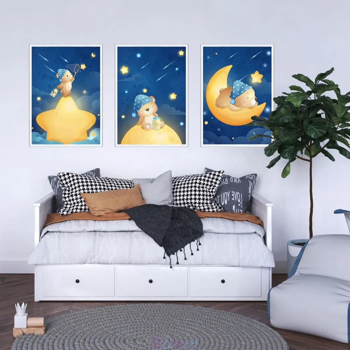 Набор постеров Citydecor Детская арт. 2 (3 постера размером 21x30 см без рам)