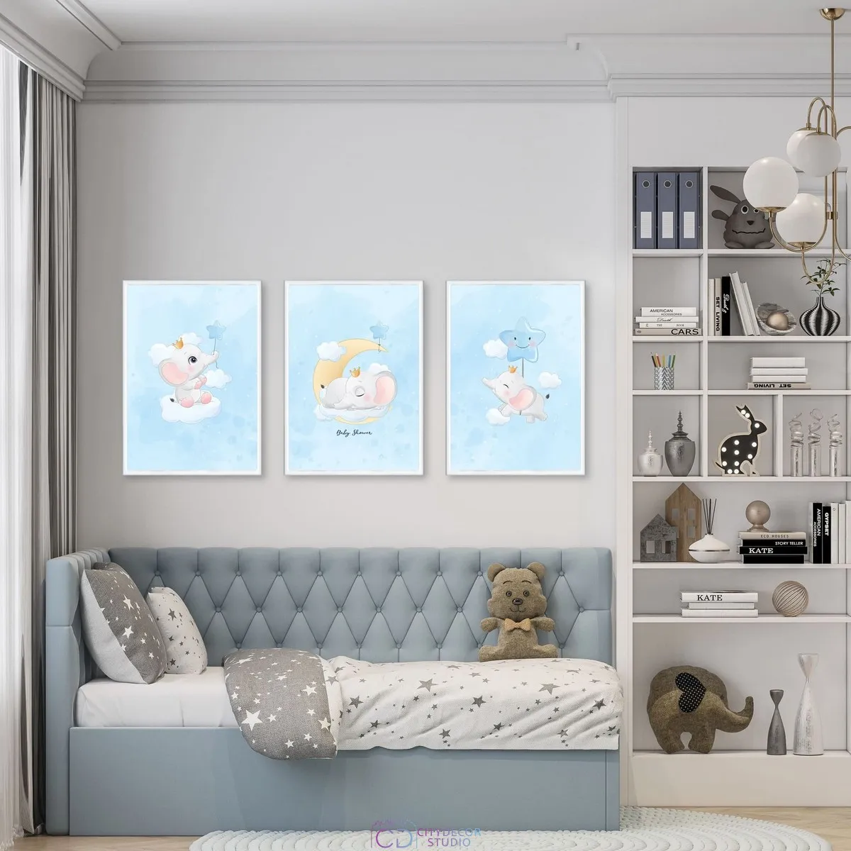 Набор постеров Citydecor Детская арт. 3 (3 постера размером 21x30 см без рам)