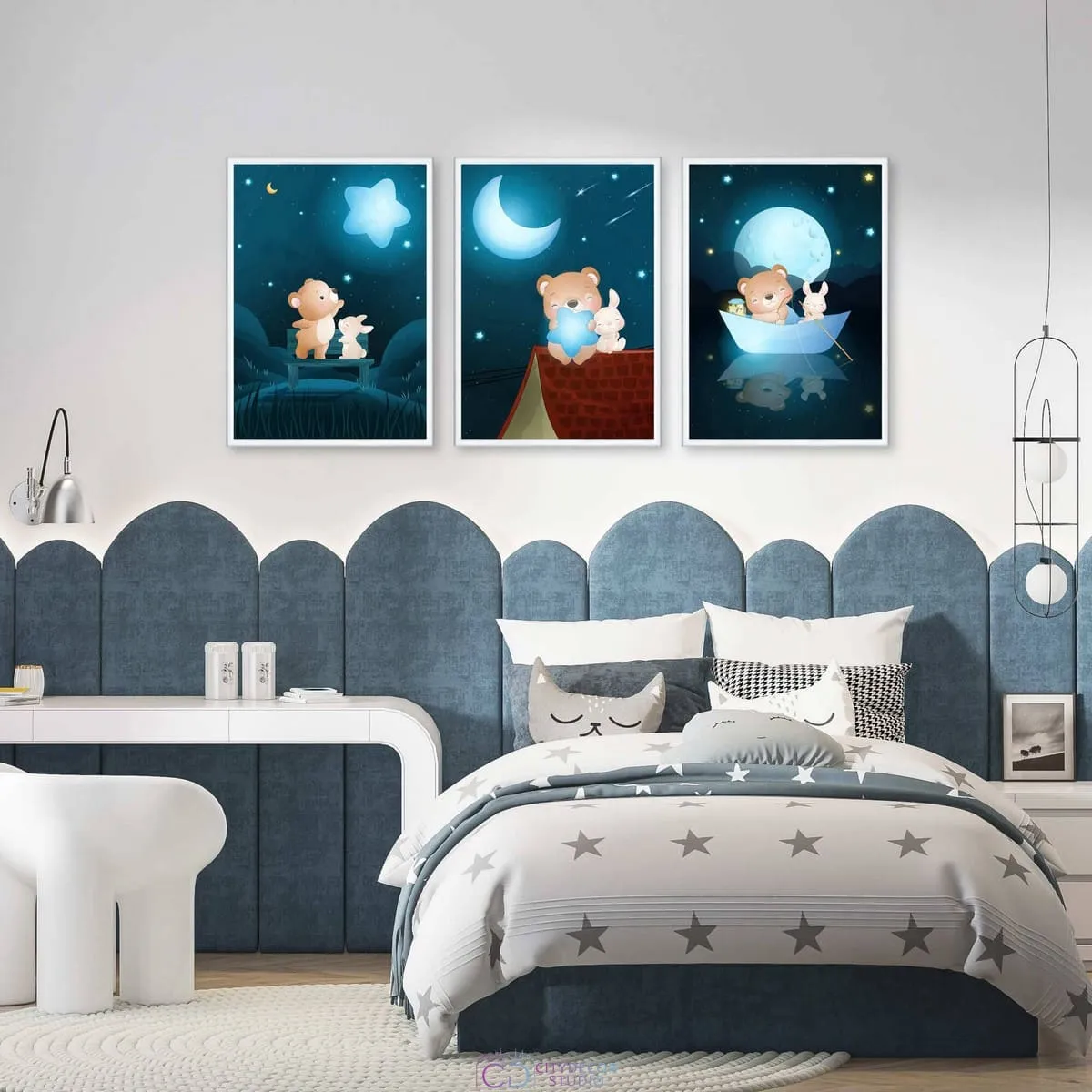 Набор постеров Citydecor Детская арт. 4 (3 постера размером 21x30 см без рам)