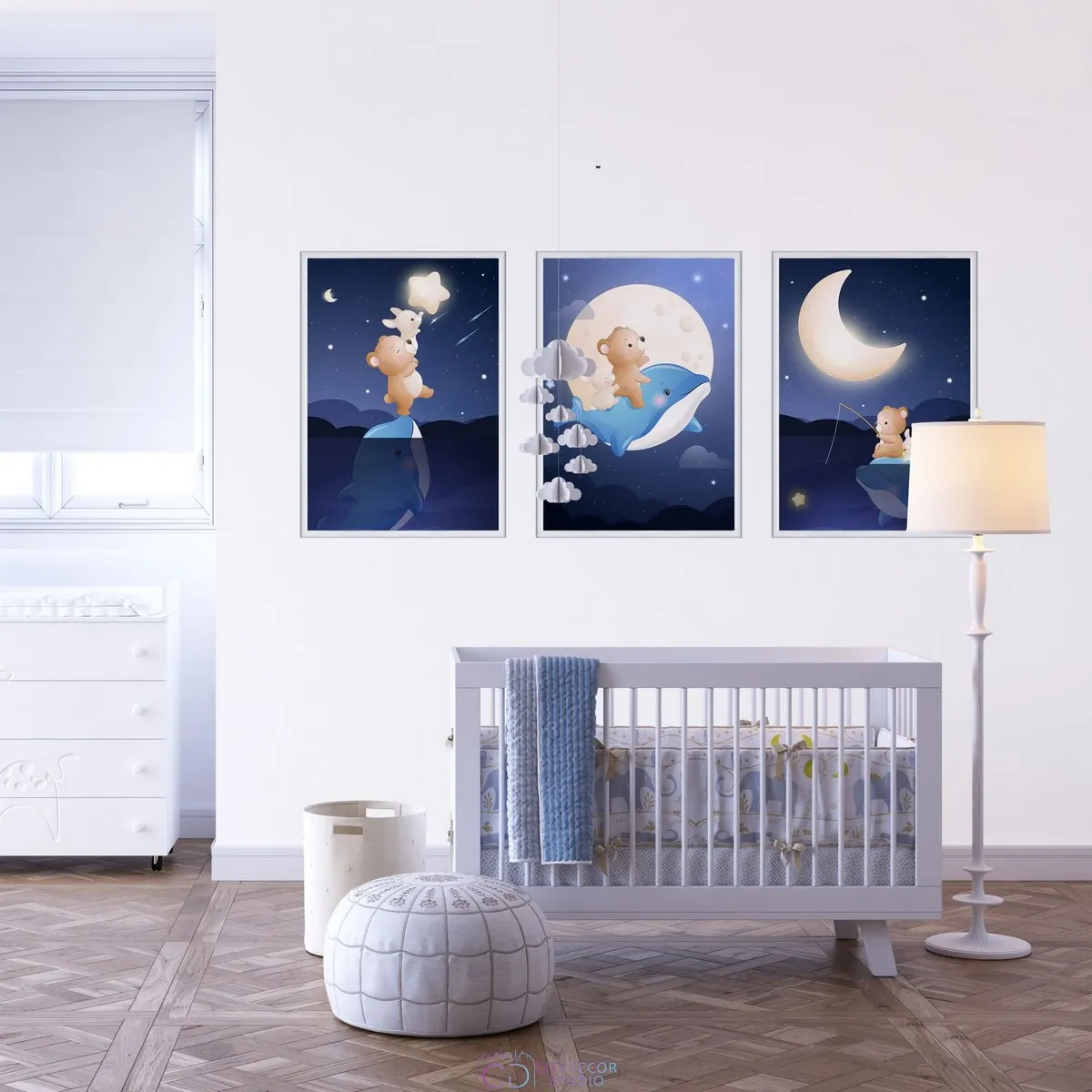 Набор постеров Citydecor Детская арт. 5 (3 постера размером 21x30 см без рам)