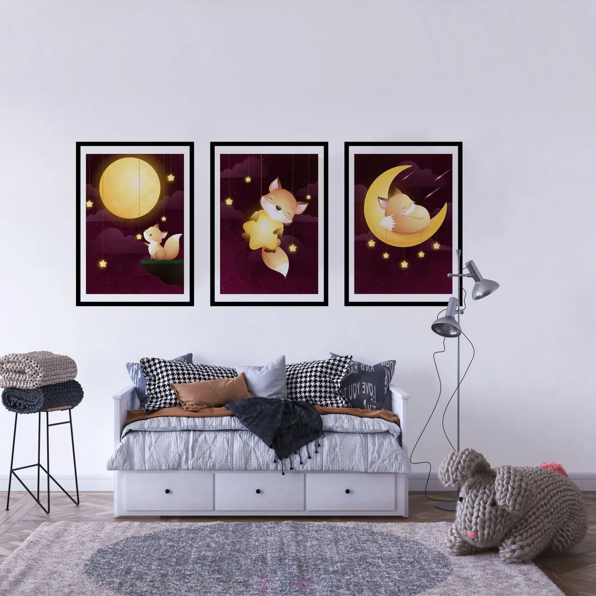 Набор постеров Citydecor Детская арт. 6 (3 постера размером 21x30 см без рам)