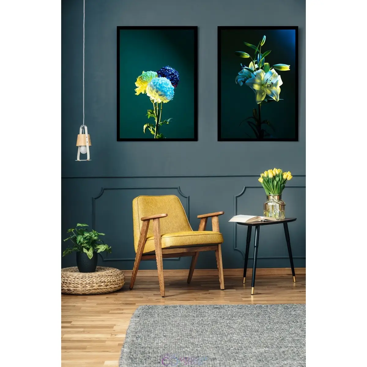 Набор постеров Citydecor Цветы арт. 15 (2 постера размером 40x60 см без рам)