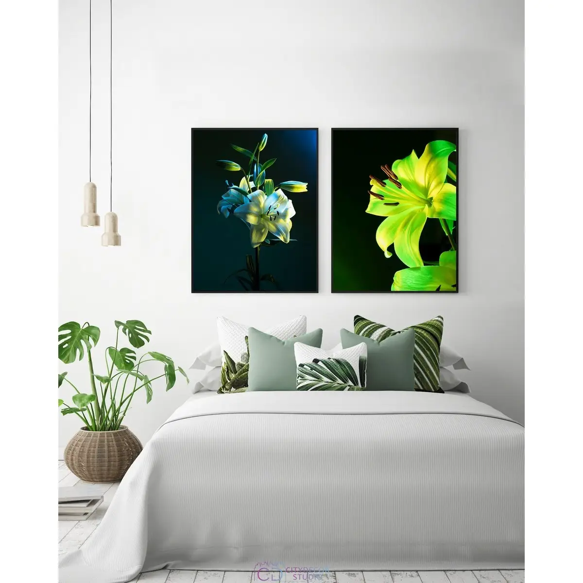 Набор постеров Citydecor Цветы арт. 16 (2 постера размером 30x40 см без рам)