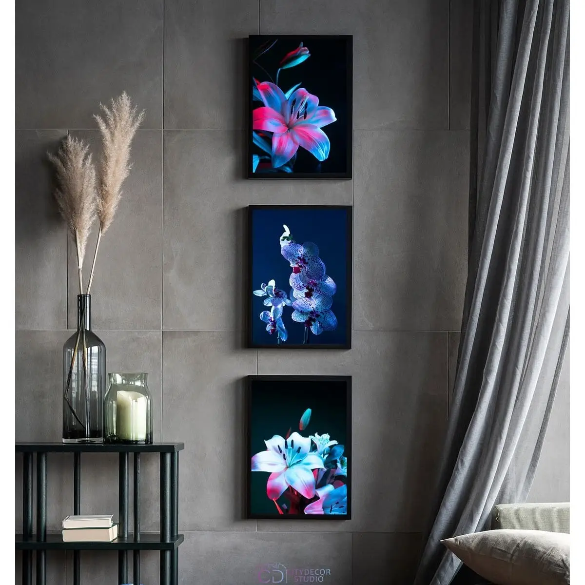 Набор постеров Citydecor Цветы арт. 20 (3 постера размером 21x30 см без рам)