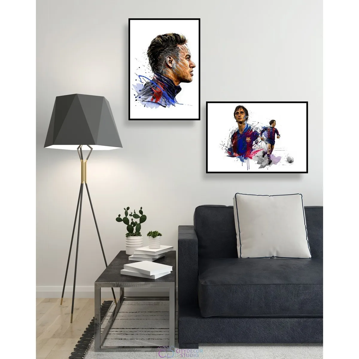 Набор постеров Citydecor Футбол арт. 10 (2 постера размером 21x30 см без рам)