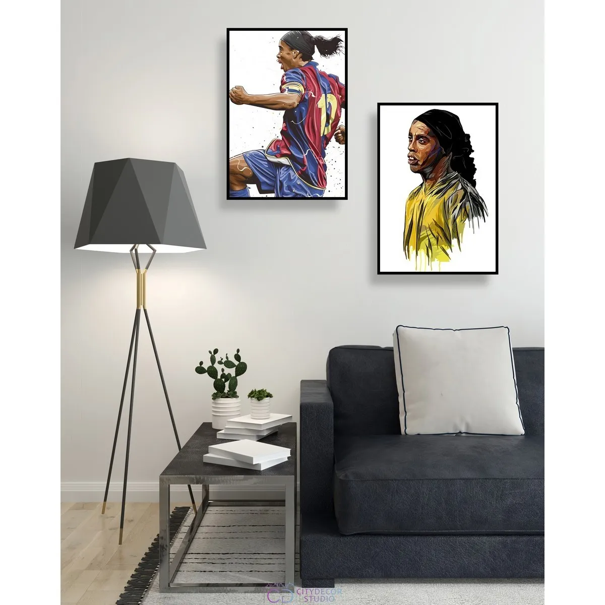 Набор постеров Citydecor Футбол арт. 11 (2 постера размером 21x30 см без рам)