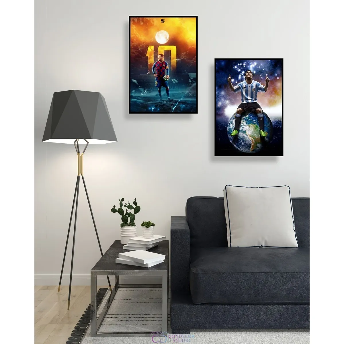 Набор постеров Citydecor Футбол арт. 12 (2 постера размером 21x30 см без рам)