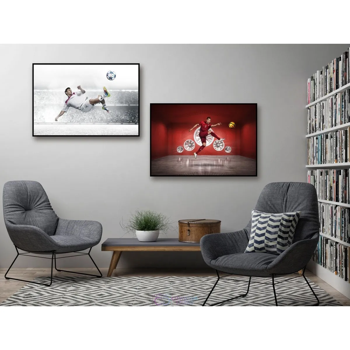 Набор постеров Citydecor Футбол арт. 14 (2 постера размером 40x60 см без рам)