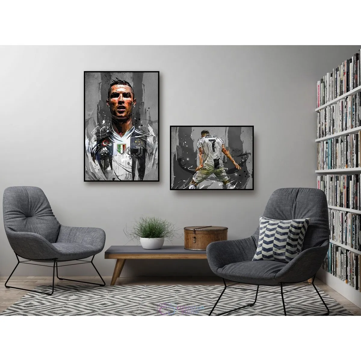 Набор постеров Citydecor Футбол арт. 8 (по 1 постеру размером 30x40 и 40x60 см без рам)