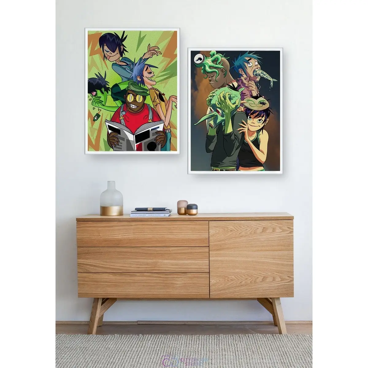 Набор постеров Citydecor Gorillaz арт. 10 (2 постера размером 30x40 см без рам)