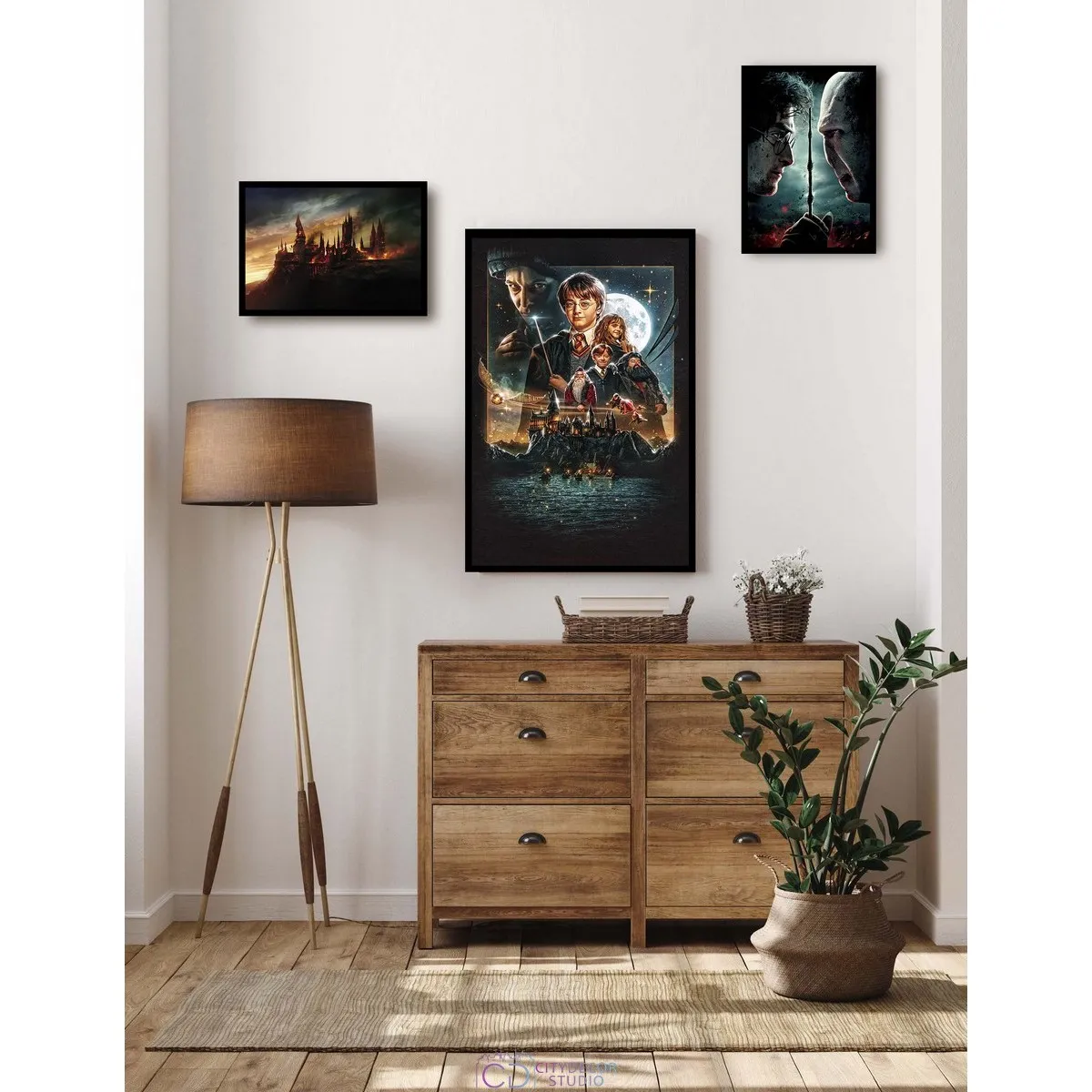 Набор постеров Citydecor Гарри Поттер арт. 1 (2 постера размером 21x30 см и 1 постер 40x60 см без рам)