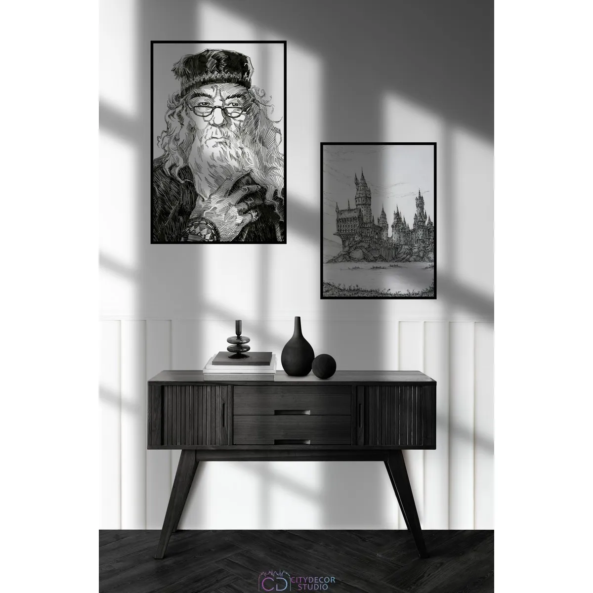 Набор постеров Citydecor Гарри Поттер арт. 5 (по 1 постеру размером 30x40 и 40x60 см без рам)