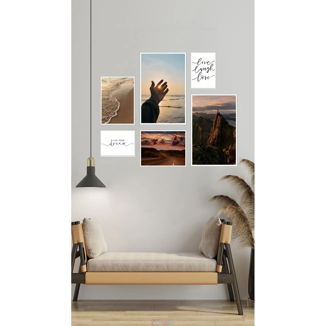 Набор постеров Citydecor Hygge арт. 10 (по 2 постера размером 21x30, 30x40 и 40x60 см без рам)