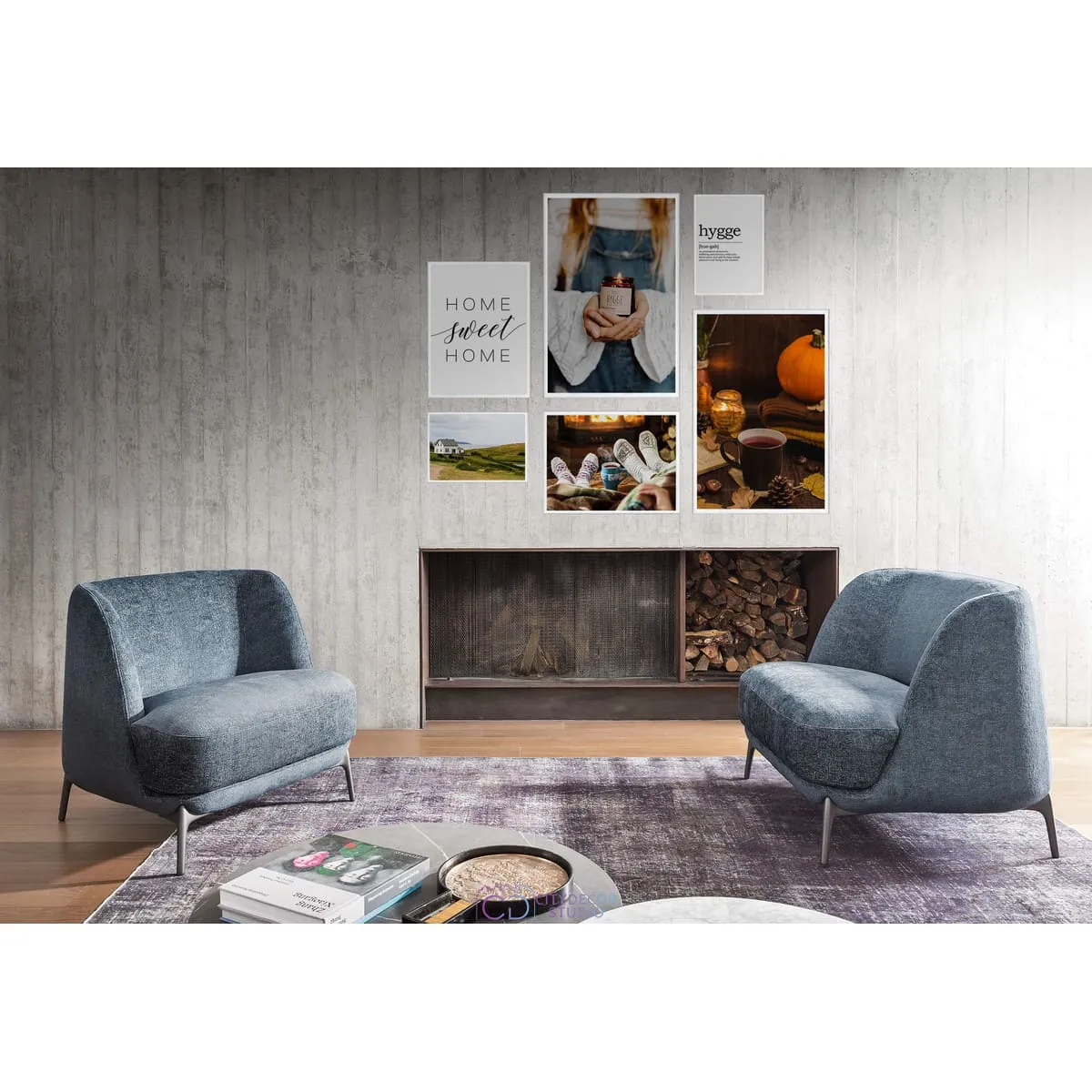 Набор постеров Citydecor Hygge арт. 2 (по 2 постера размером 21x30, 30x40 и 40x60 см без рам)