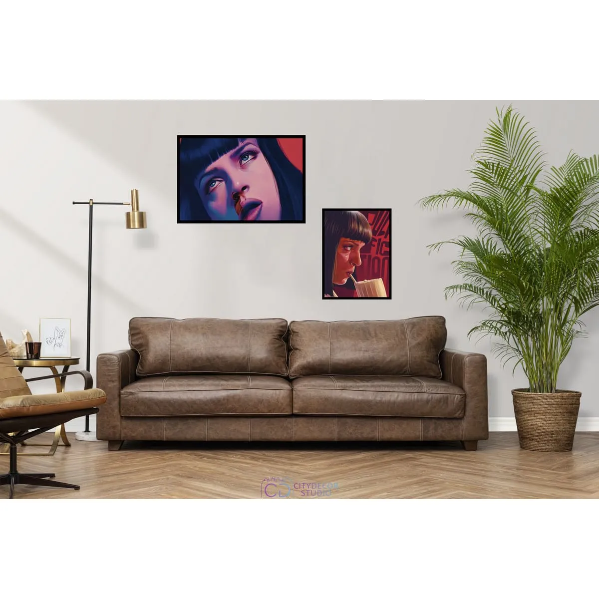 Набор постеров Citydecor Криминальное чтиво арт. 5 (по 1 постеру размером 21x30 и 40x60 см без рам)