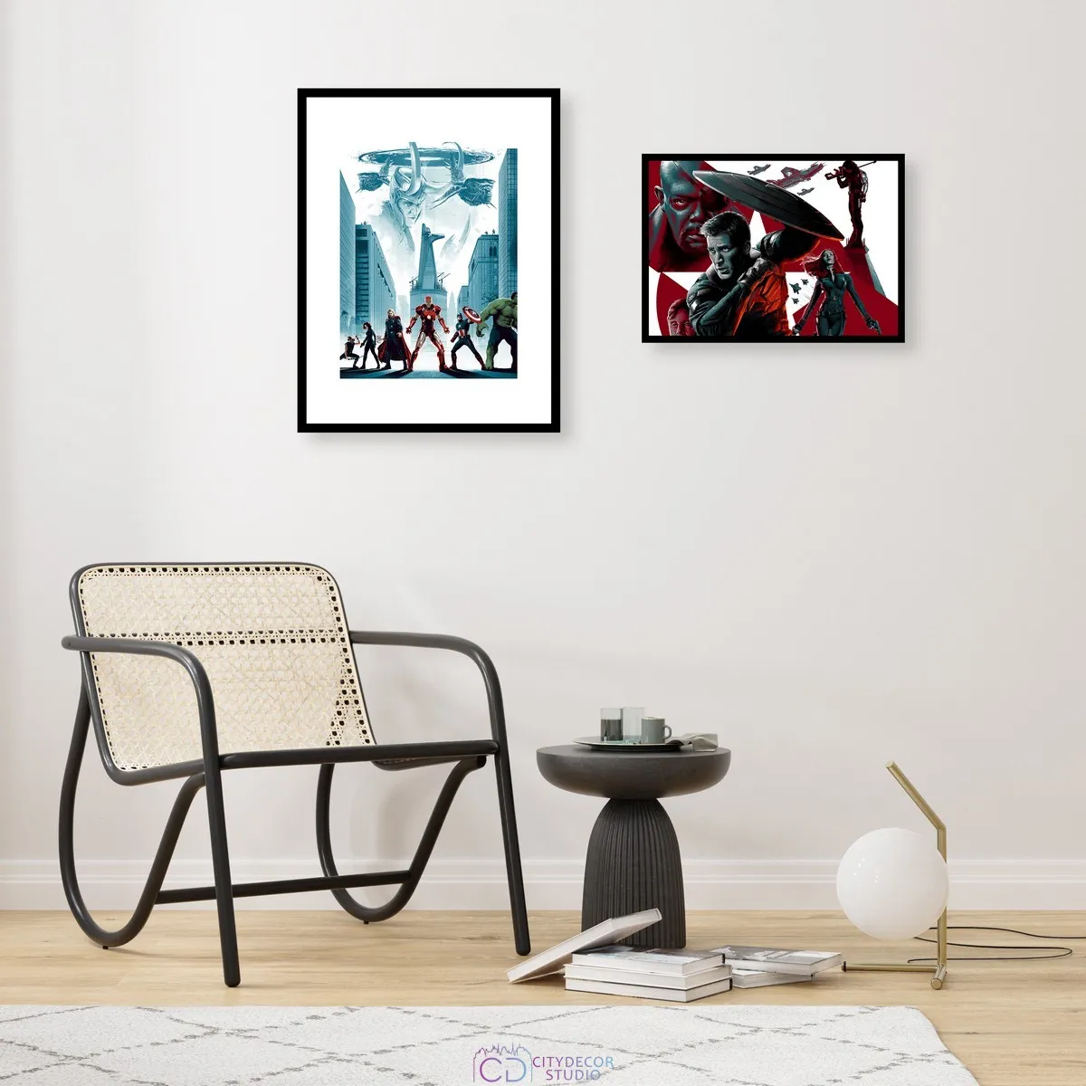 Набор постеров Citydecor Мстители арт. 1 (по 1 постеру 40x30 и 21x30 см без рам)