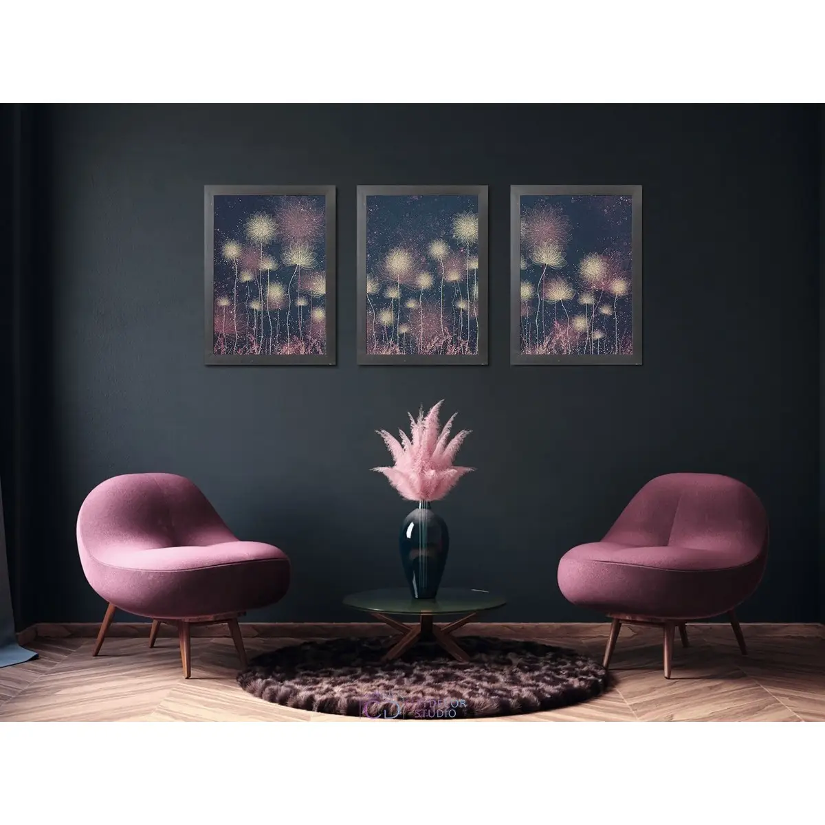 Набор дизайнерских постеров Citydecor Невесомость арт. 14 (3 постера размером 21x30 см без рам)