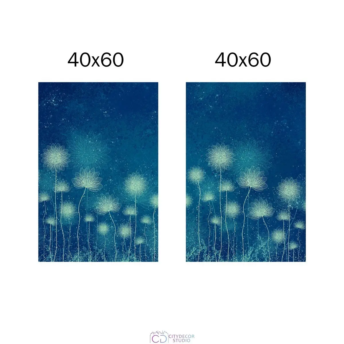 Набор дизайнерских постеров Citydecor Невесомость арт. 17 (2 постера размером 40x60 см без рам)