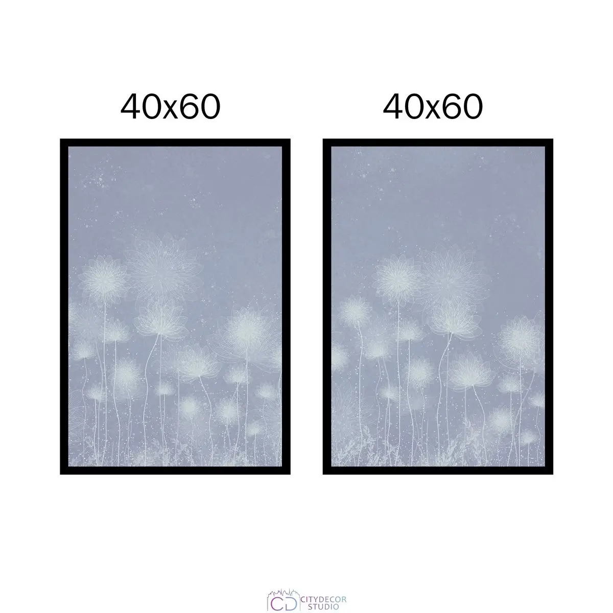 Набор дизайнерских постеров Citydecor Невесомость арт. 19 (2 постера размером 40x60 см без рам)