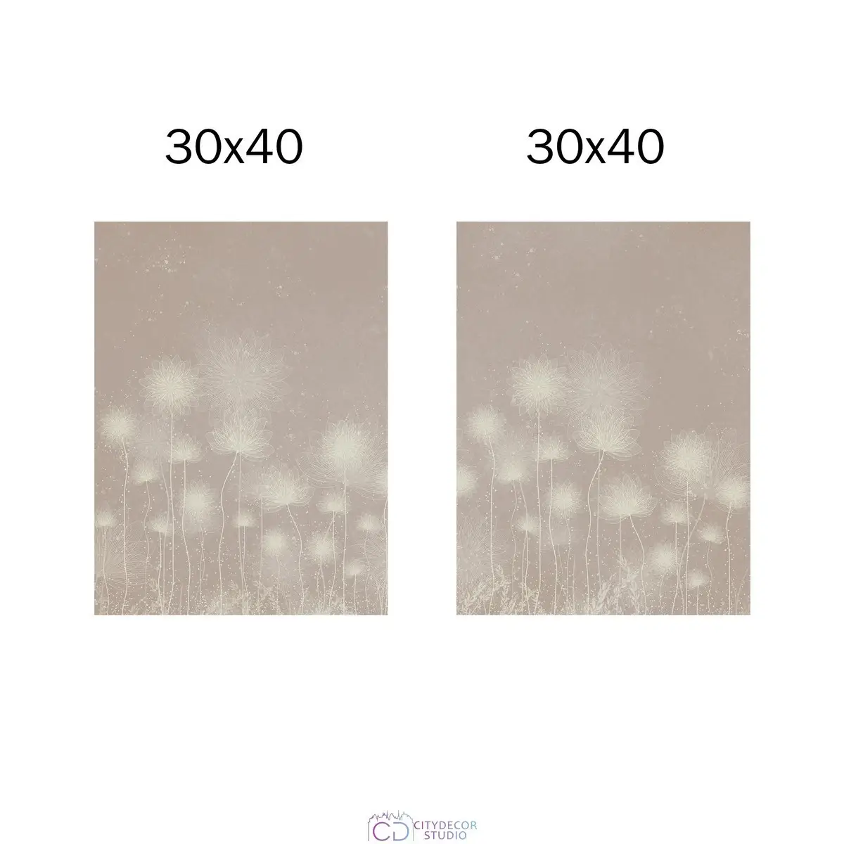 Набор дизайнерских постеров Citydecor Невесомость арт. 22 (2 постера размером 30x40 см без рам)