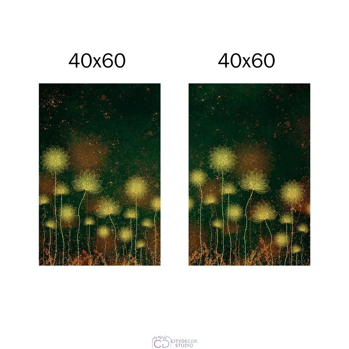 Набор дизайнерских постеров Citydecor Невесомость арт. 23 (2 постера размером 40x60 см без рам)