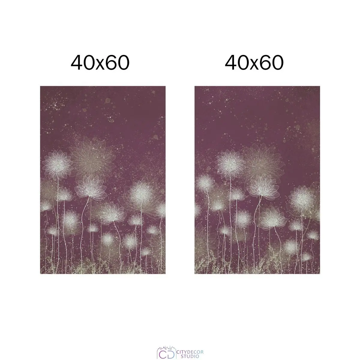 Набор дизайнерских постеров Citydecor Невесомость арт. 25 (2 постера размером 40x60 см без рам)