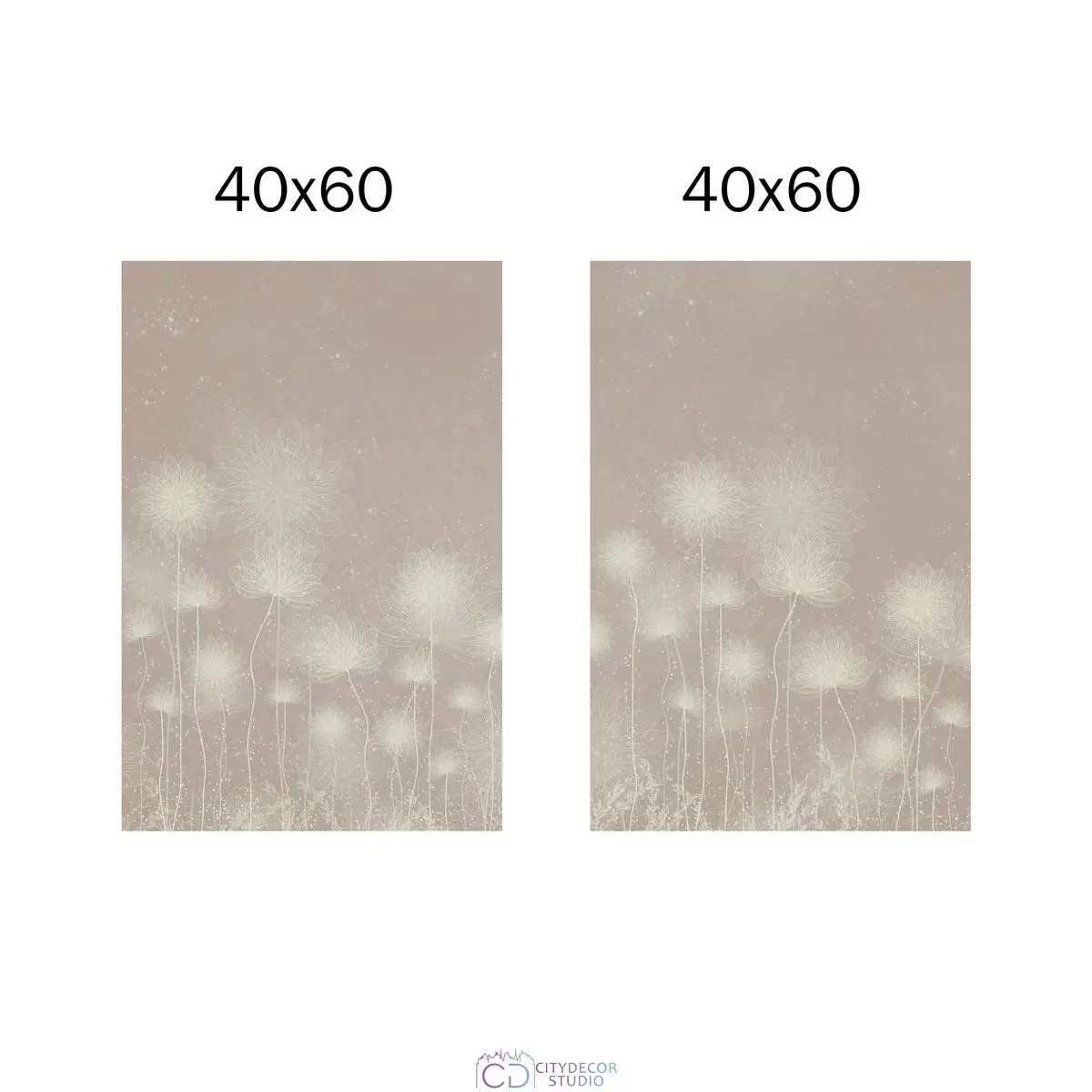 Набор дизайнерских постеров Citydecor Невесомость арт. 26 (2 постера размером 40x60 см без рам)