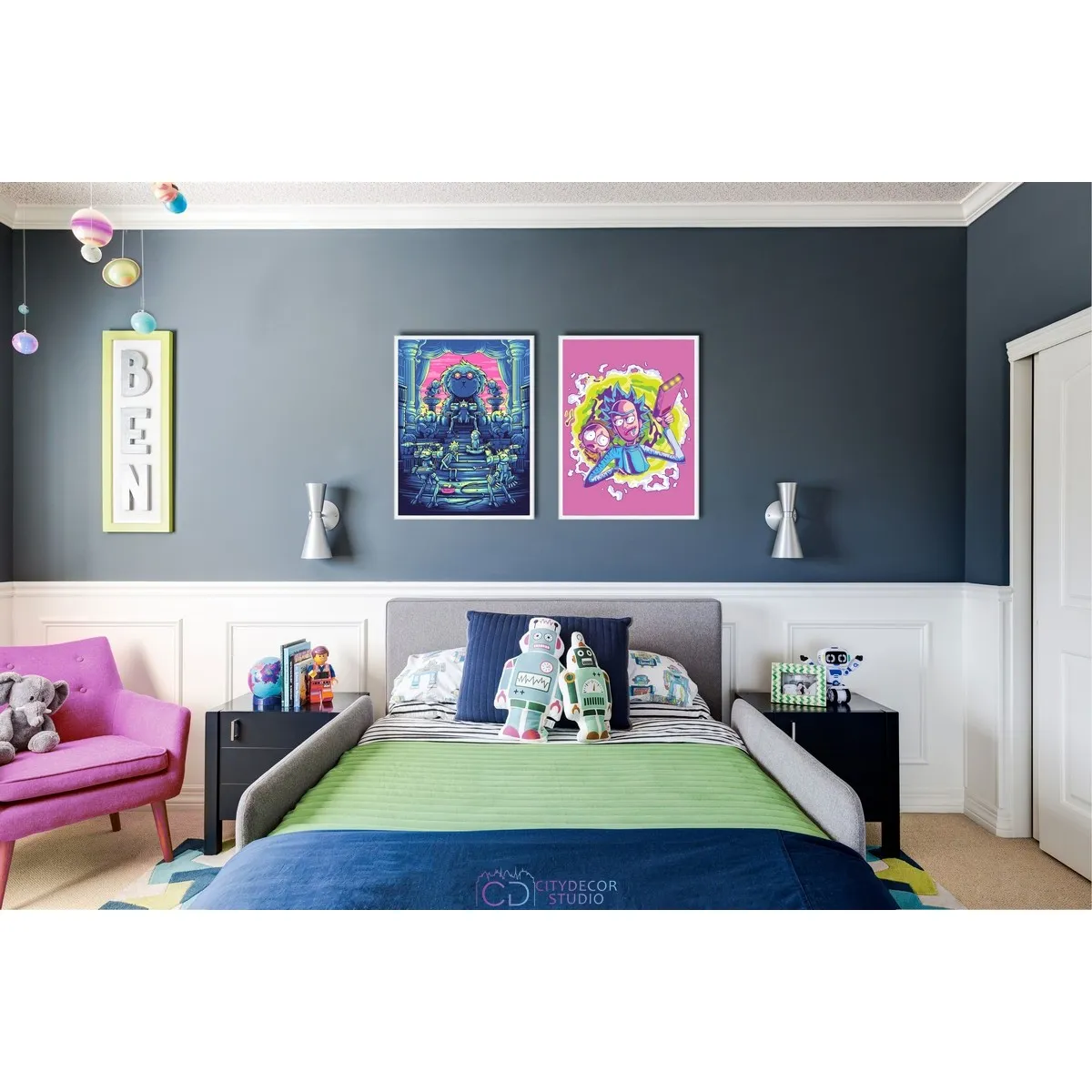 Набор постеров Citydecor Рик и Морти арт. 1 (2 постера размером 30x40 см без рам)