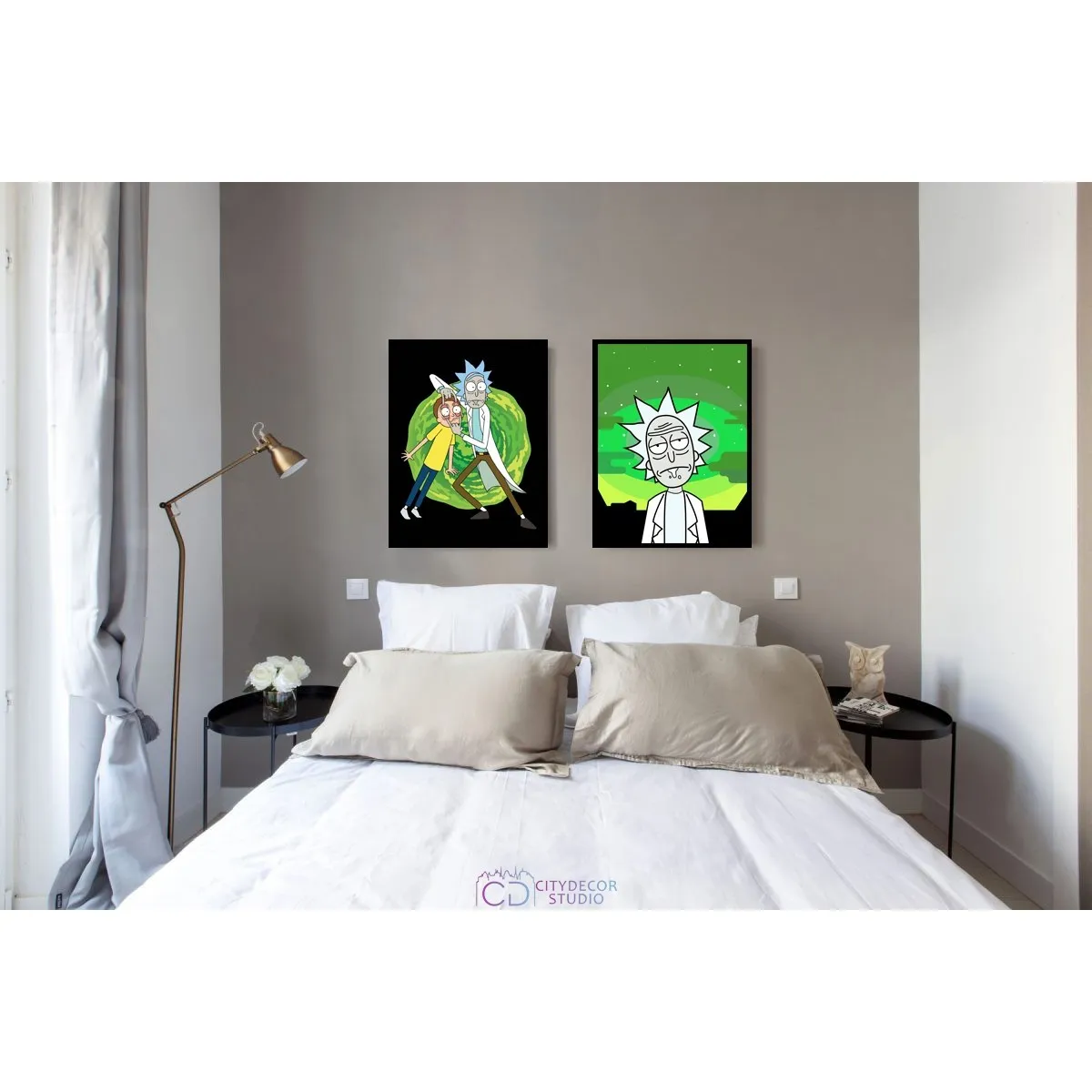 Набор постеров Citydecor Рик и Морти арт. 5 (2 постера размером 30x40 см без рам)