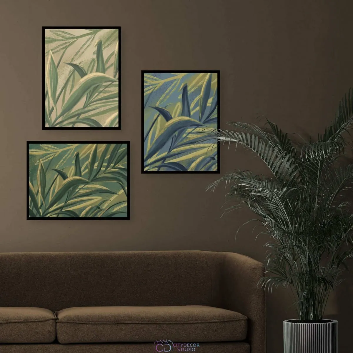Набор постеров Citydecor Sunset арт. 1 (3 постера размером 40x30 см без рам)