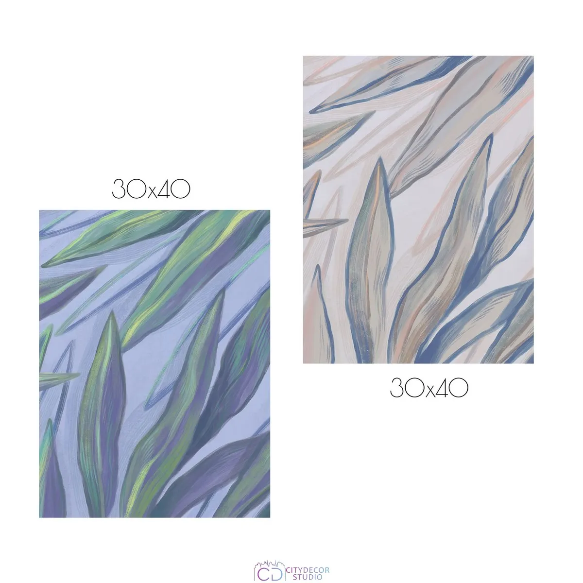Набор постеров Citydecor Sunset арт. 2 (2 постера размером 40x30 см без рам)