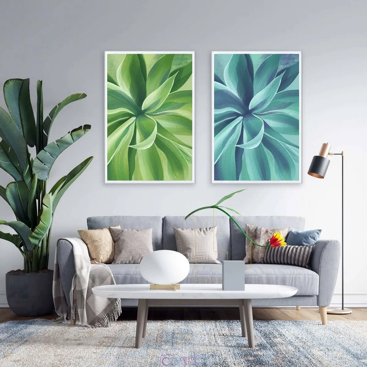 Набор постеров Citydecor Sunset арт. 6 (2 постера размером 40x60 см без рам)