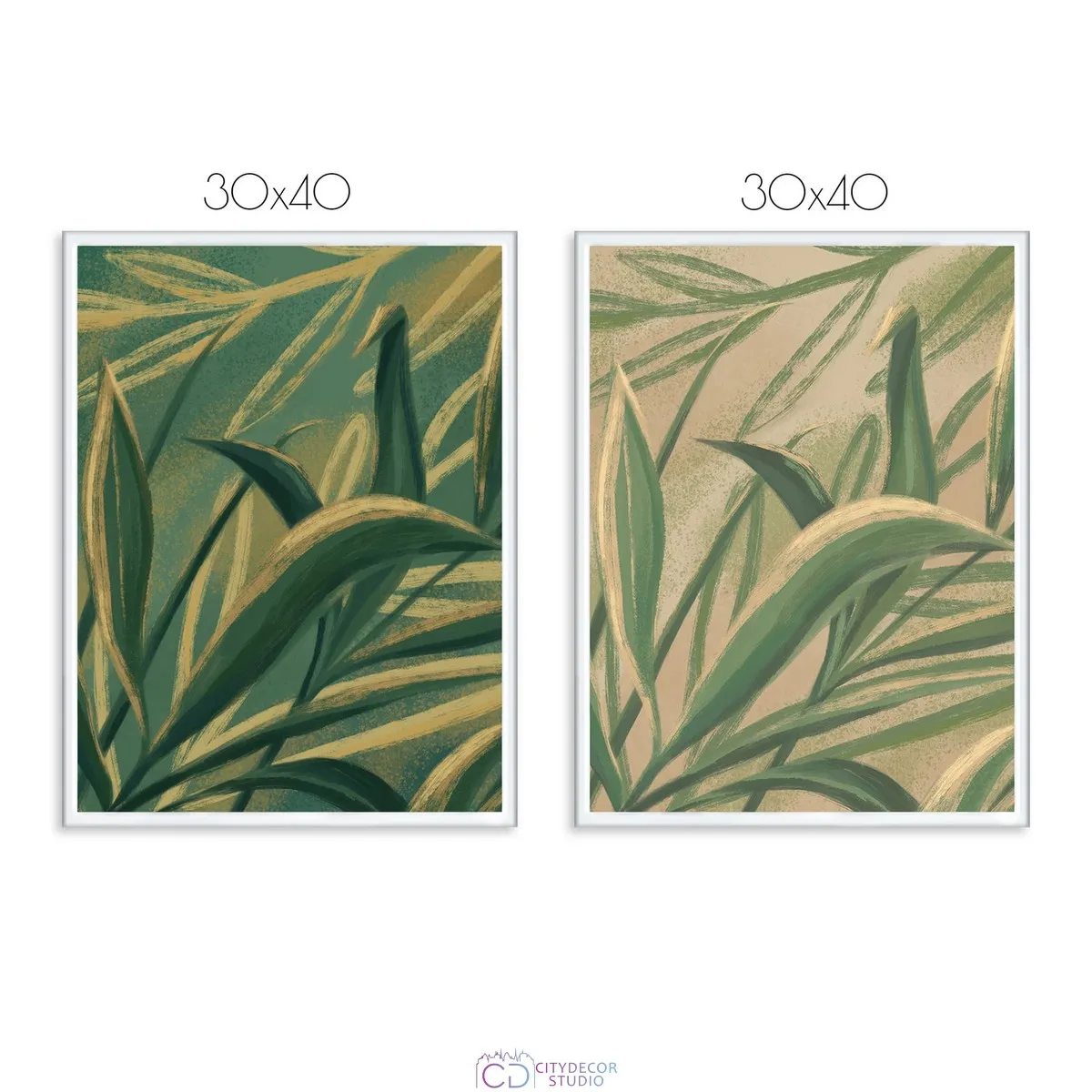 Набор постеров Citydecor Sunset арт. 8 (2 постера размером 40x30 см без рам)