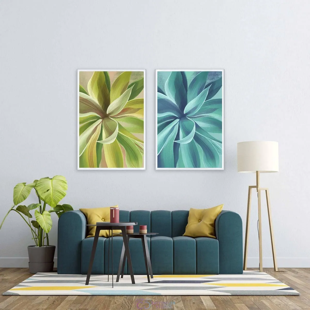Набор постеров Citydecor Sunset арт. 9 (2 постера размером 40x60 см без рам)