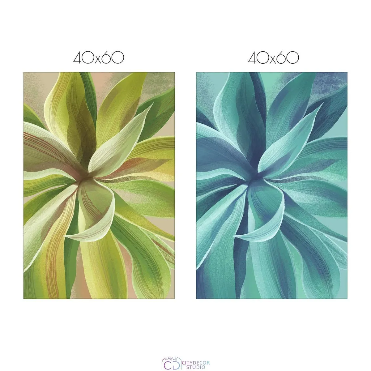 Набор постеров Citydecor Sunset арт. 9 (2 постера размером 40x60 см без рам)