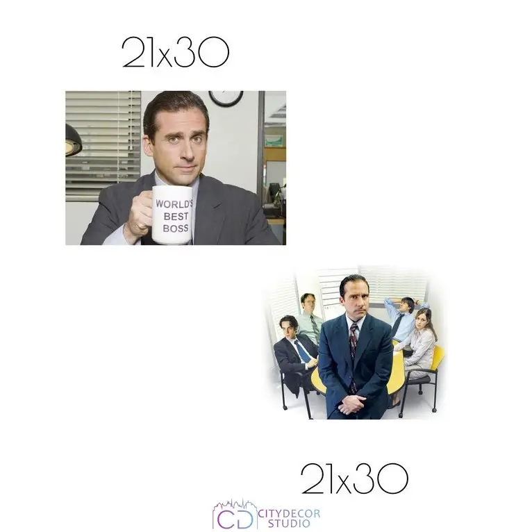 Набор постеров Citydecor The Office арт. 5 (2 постера размером 21x30 см без рам)