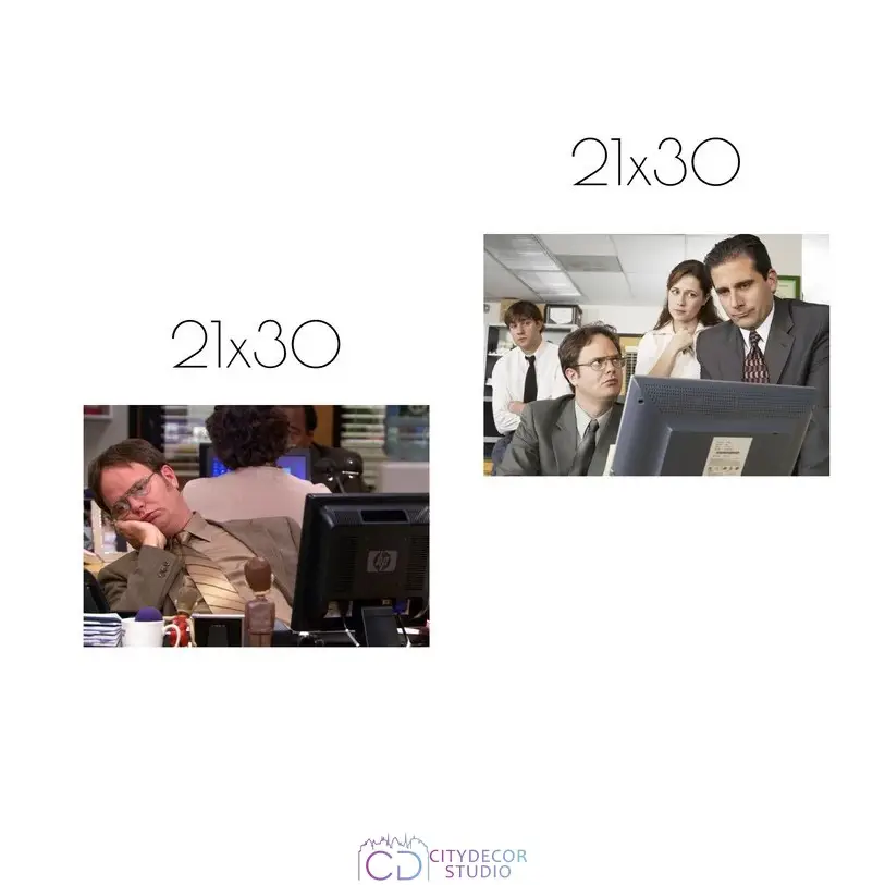 Набор постеров Citydecor The Office арт. 6 (2 постера размером 21x30 см без рам)