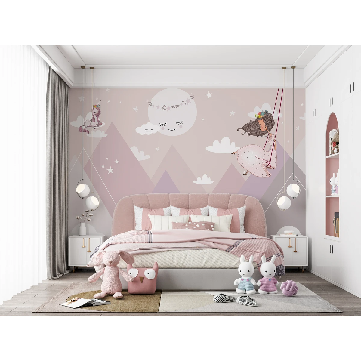 Фотообои рулонные Citydecor Princess 5 на флизелиновой основе 235x255 см