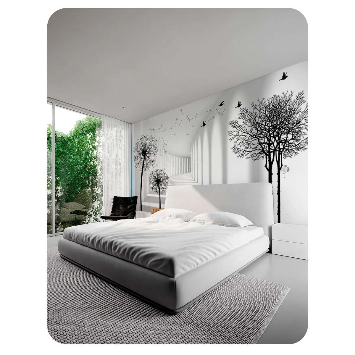 Фотообои рулонные Citydecor Абстракция 441 на флизелиновой основе 100x260 см