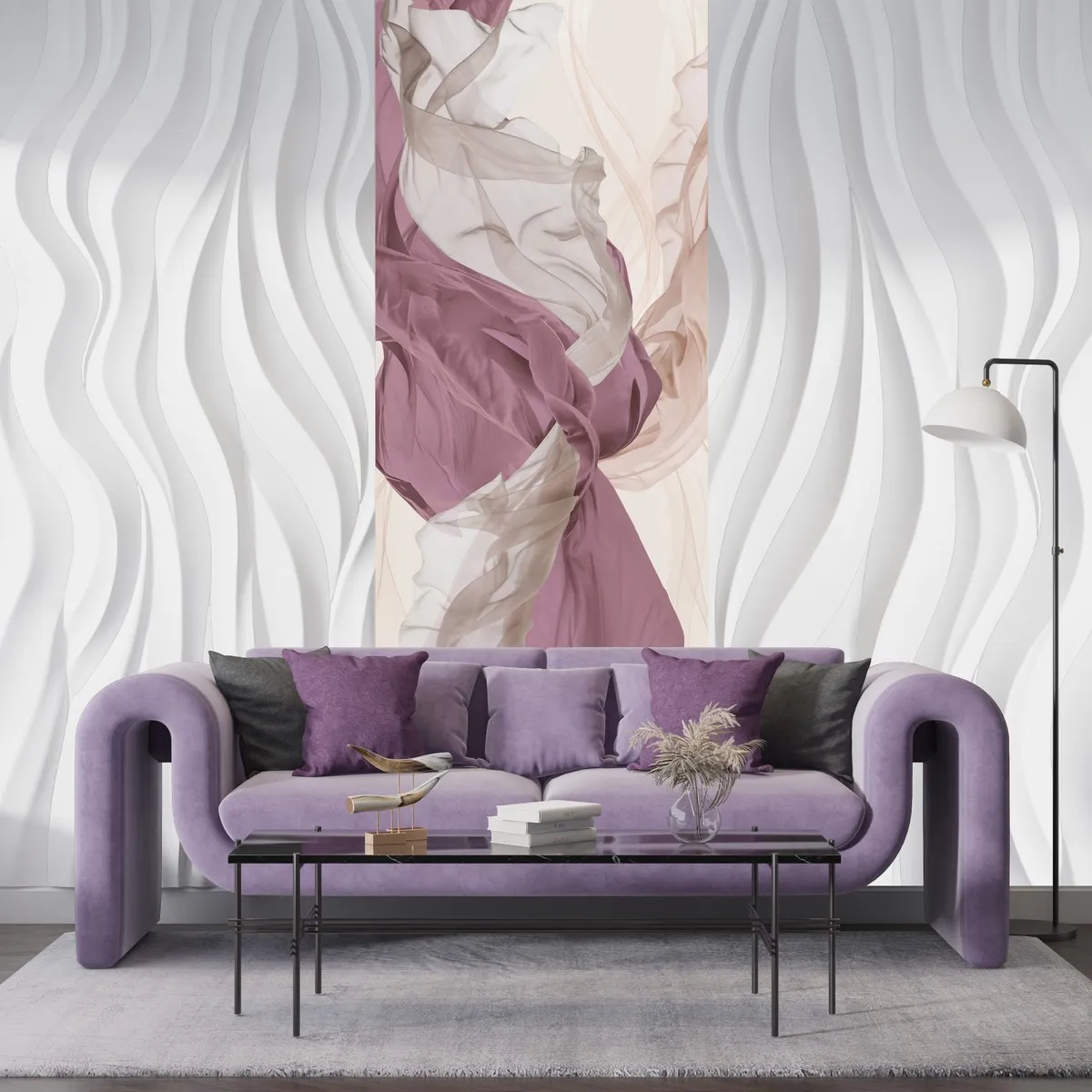 Фотообои рулонные Citydecor Air 3 на флизелиновой основе 100x260 см