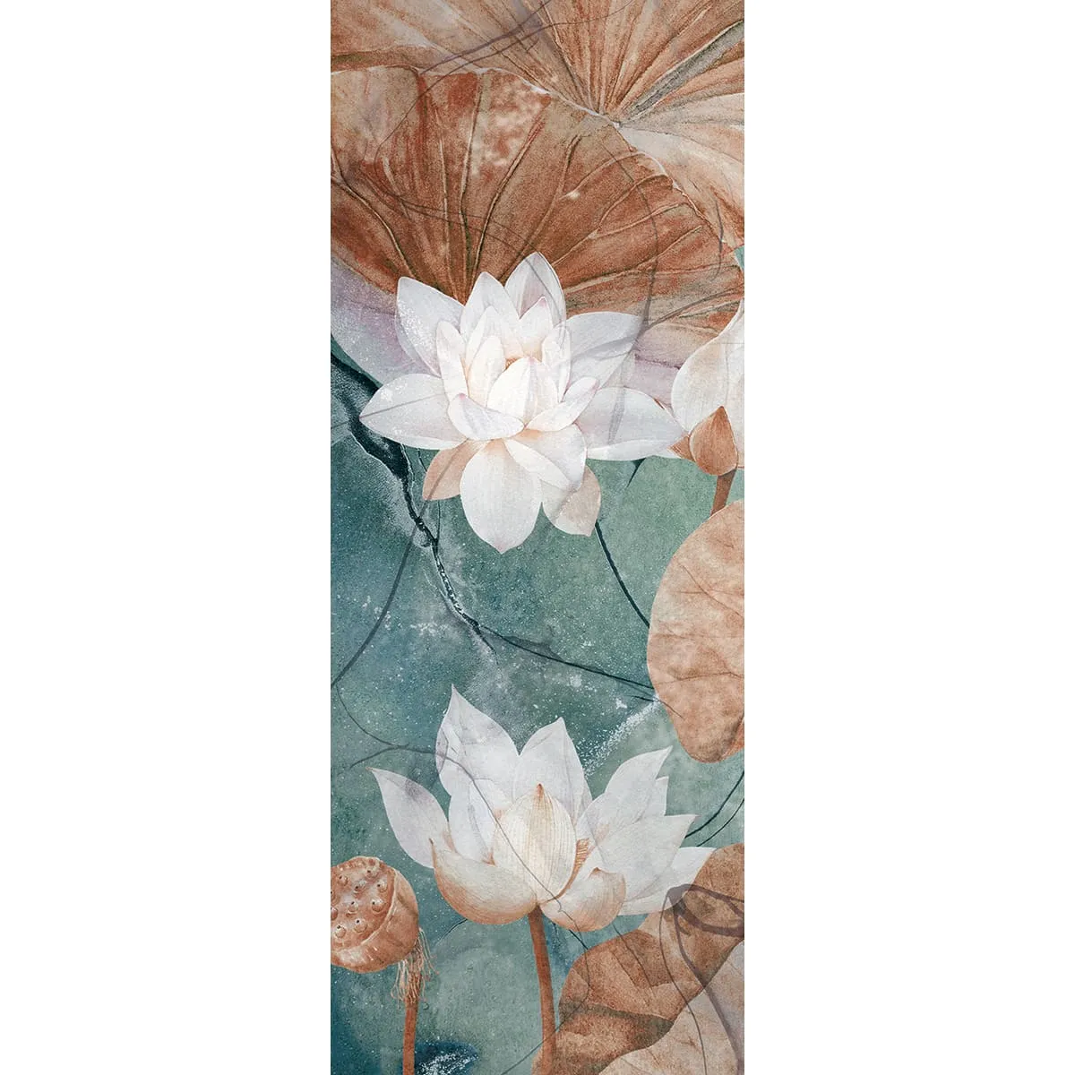 Дизайнерские фотообои рулонные Citydecor Blossom 11 на флизелиновой основе 100x260 см