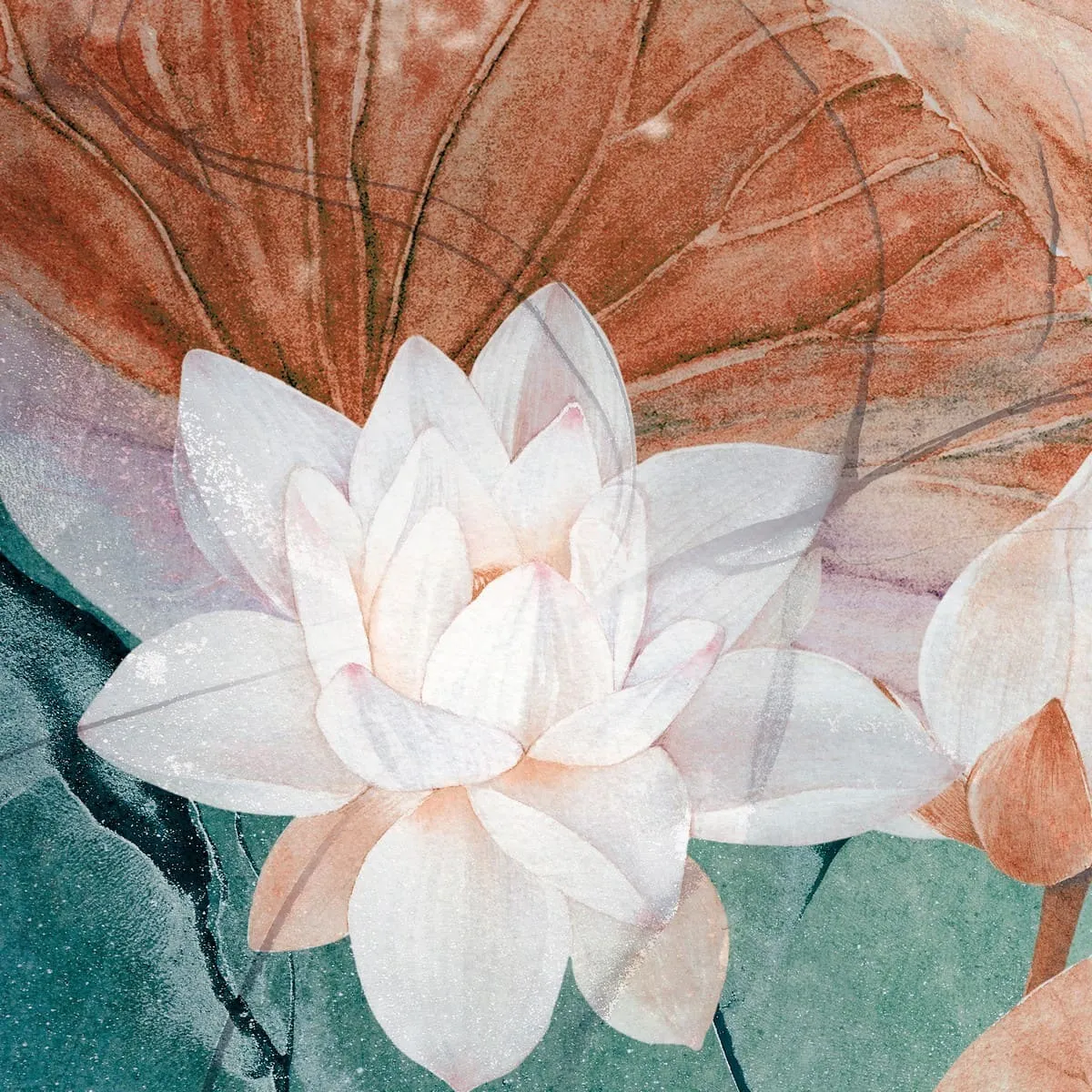 Дизайнерские фотообои рулонные Citydecor Blossom 11 на флизелиновой основе 100x260 см