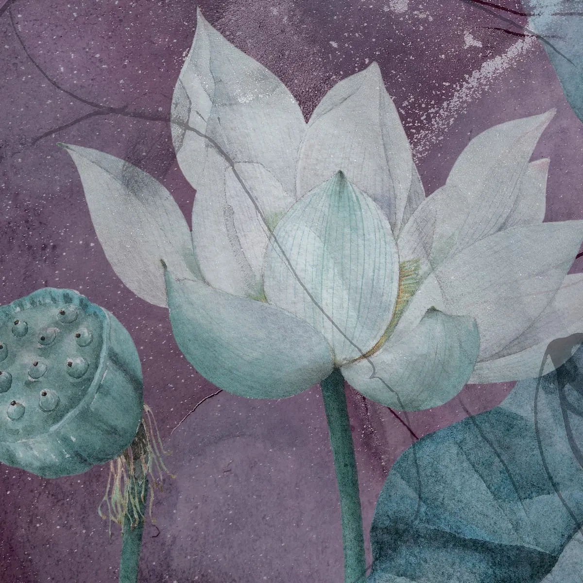 Дизайнерские фотообои рулонные Citydecor Blossom 17 на флизелиновой основе 100x260 см