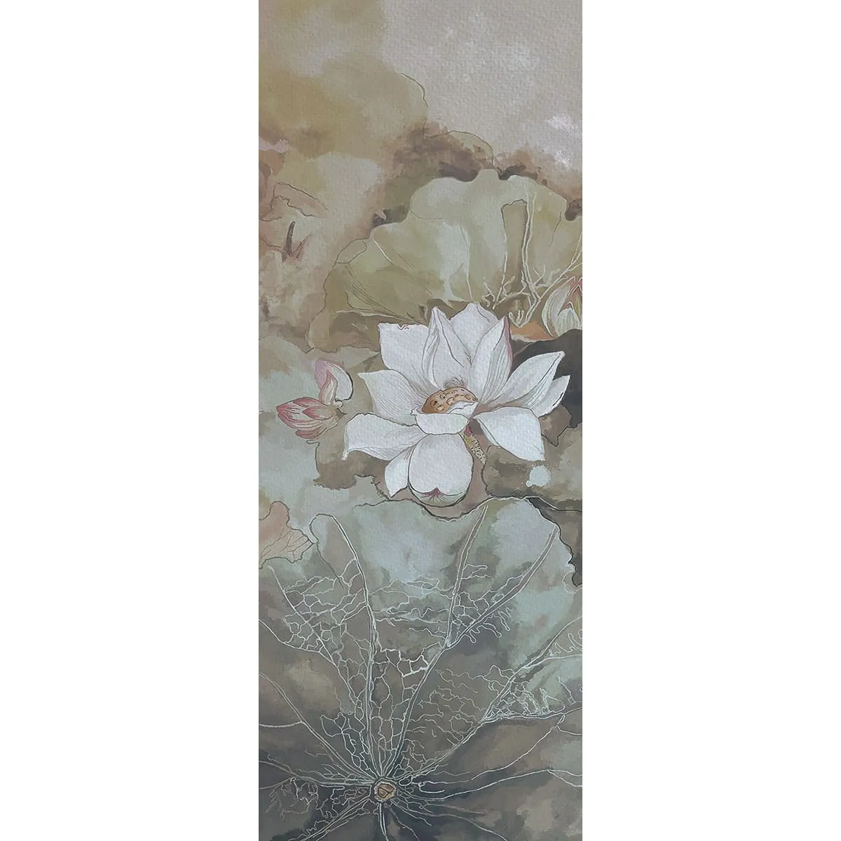 Дизайнерские фотообои рулонные Citydecor Blossom 1 на флизелиновой основе 100x260 см